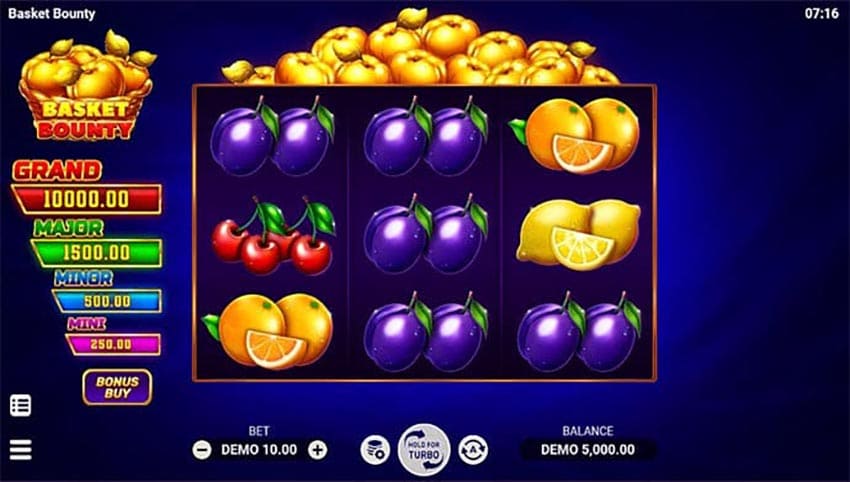 Basket Bounty de Hacksaw Gaming — auditoría Elena Marín