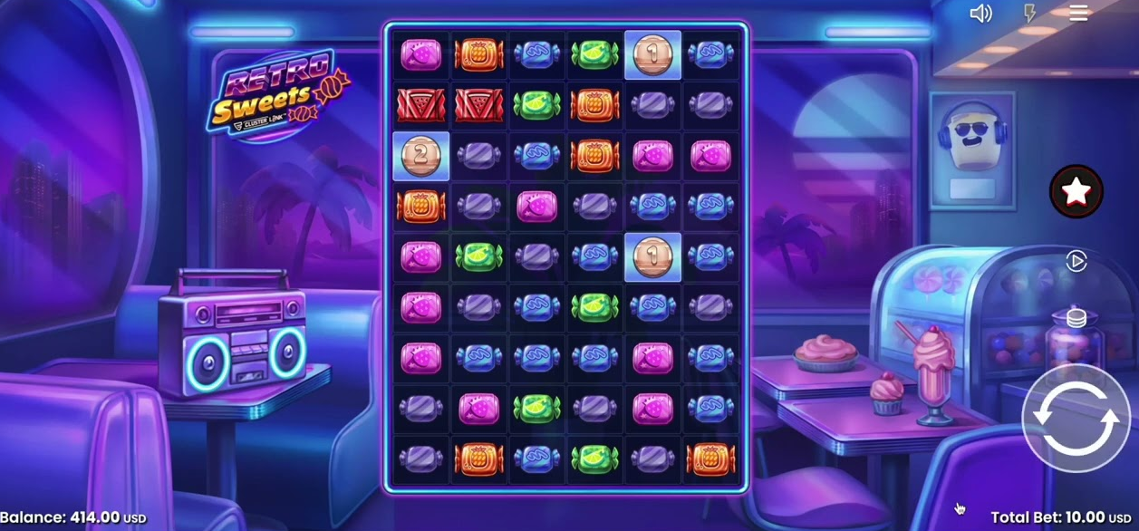 Retro Sweets de Push Gaming