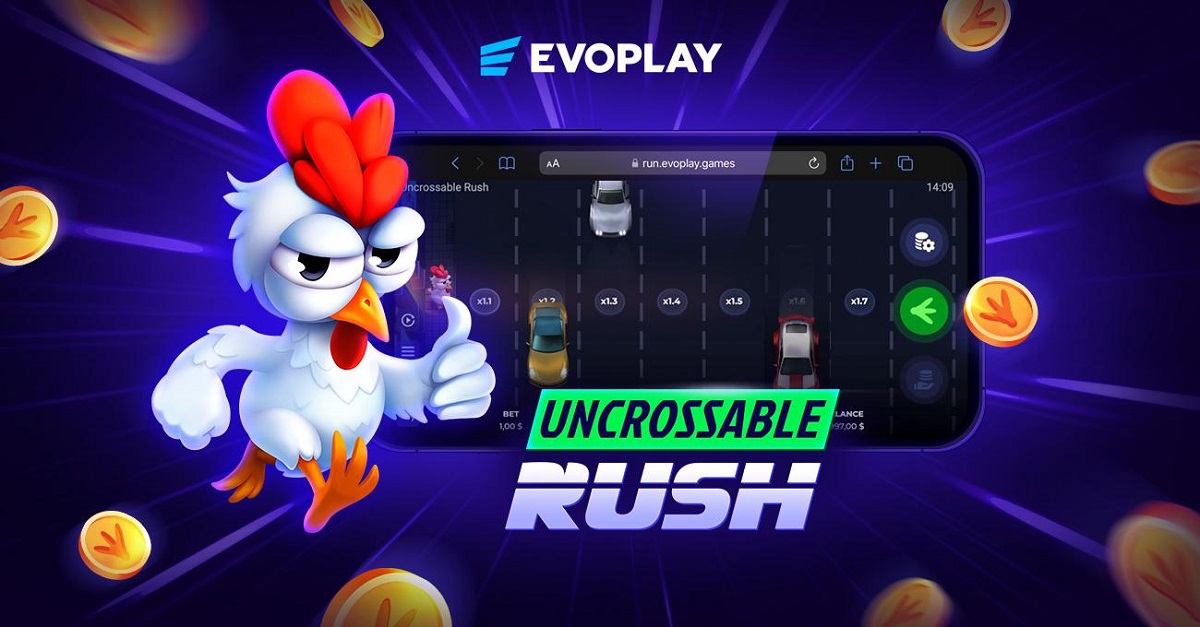 Uncrossable Rush de Evoplay — auditoría Elena Marín